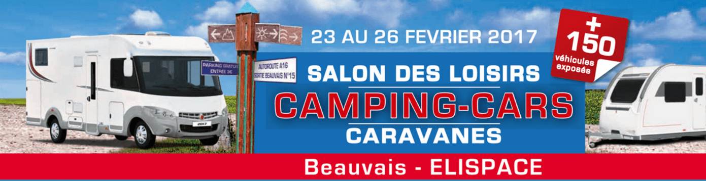 Salon du Camping Cars de Beauvais du 23 au 26 février 2017